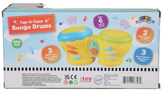 Thumbnail 2: Brooklyn Lollipop Tap-A-Tune Bingo Drums Toy 