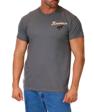 Thumbnail 2: Hybrid Apparel Men's Classic Bronco Graphic Tee 