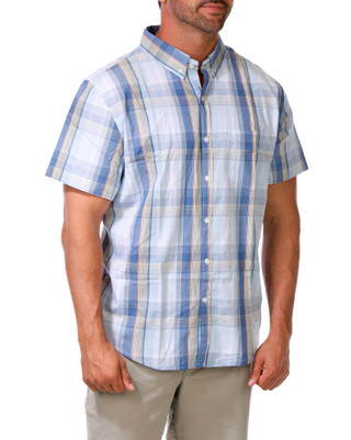 Thumbnail 1: Smith's Workwear Men's One Pocket Button Up Shirt 