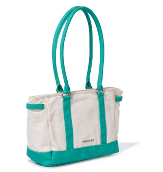Thumbnail 3: Madden Girl Canvas Midi Tote Bag with Keychain 