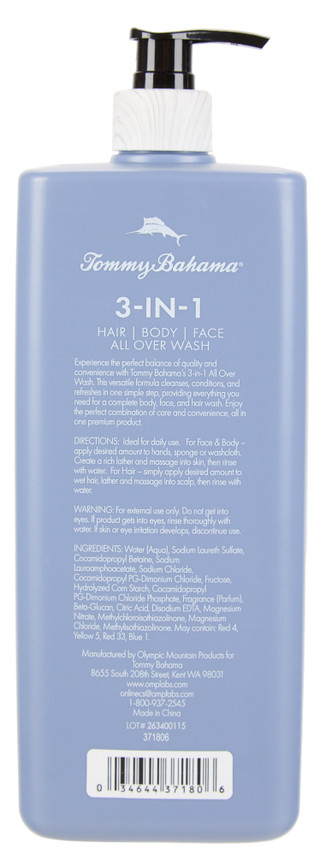Thumbnail 3: Tommy Bahama 33 oz Sea Salt 3-In-1 Wash 