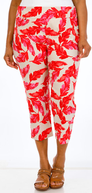 Thumbnail 1: Philosophy Plus Bengaline Pull-On Capris 