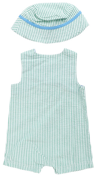 Thumbnail 2: Little Me Baby Boys 2 Pc Sunsuit Set 