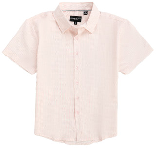 Thumbnail 1: Kenneth Cole Big Boys Short Sleeve Button Down Shirt 