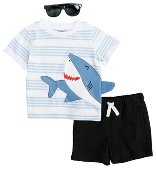 Thumbnail 1: Little Lad Baby Boys 3 Pc Shorts Set 