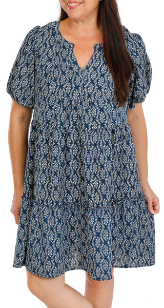 Thumbnail 1: Lucky Brand Plus Short Sleeve Airflow Dress 