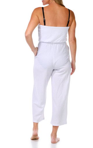 Thumbnail 3: J VALDI Women's Sleeveless Tube Jumpsuit Coverup 