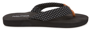 Thumbnail 3: Nautica Women's Polka Dot Flip Flops  