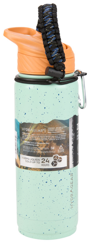 Thumbnail 2: Hydragear 32 oz Zenith Stainless Steel Speckled Water Bottle  