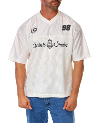 Thumbnail 1: SAINTS STUDIO Men's Saints Mesh Football Jersey 