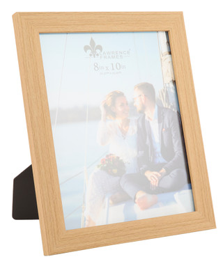 Thumbnail 1: Lawrence Frames 8x10 Woodgrain Picture Frame 