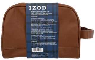 Thumbnail 2: IZOD Men's 4 Pc Toiletry Bag Set  