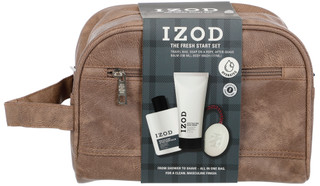Thumbnail 1: IZOD Men's 4 Pc Toiletry Bag Set  