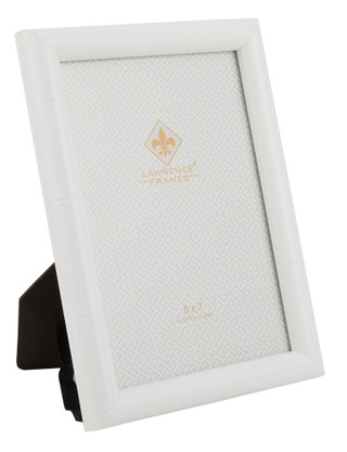 Thumbnail 1: Lawrence Frames 5x7 Resin Bamboo Picture Frame 