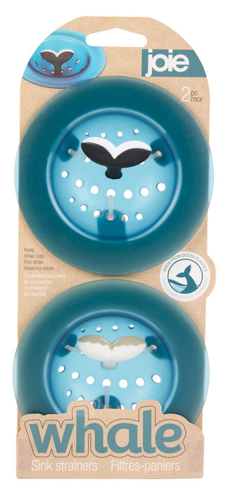 Thumbnail 1: Joie 2 Pk Whale Ocean Plastic Sink Strainers 