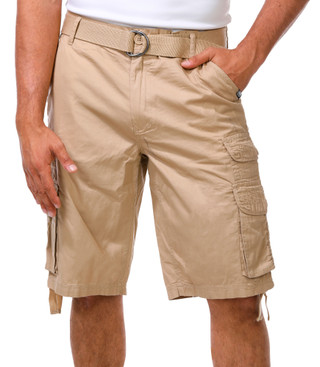 Thumbnail 1: ECKO Men's Solid Cargo Shorts  
