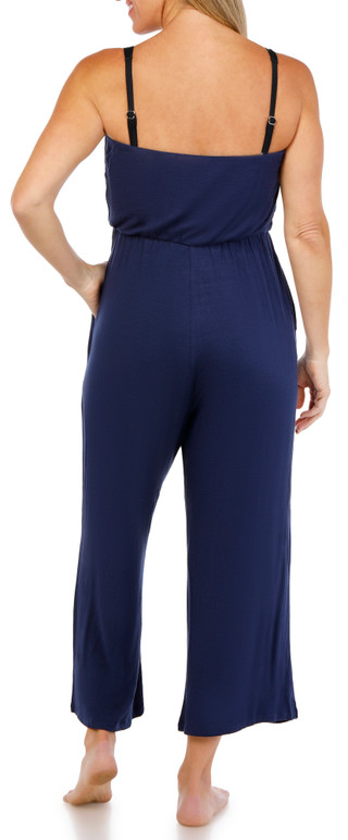 Thumbnail 3: J VALDI Women's Strapless Jumpsuit Swim Coverup 