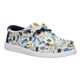 Thumbnail 1: Hey Dude Mens Wally Island Time Casual Shoes 
