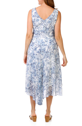 Thumbnail 2: Connected Apparel Women's Floral Midi Dress 