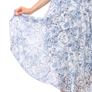 Thumbnail 3: Connected Apparel Women's Floral Midi Dress 