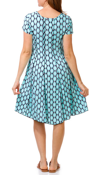 Thumbnail 2: Sami & Jo Women's Knee-High Sleeveless Keyhole Knit Dress 