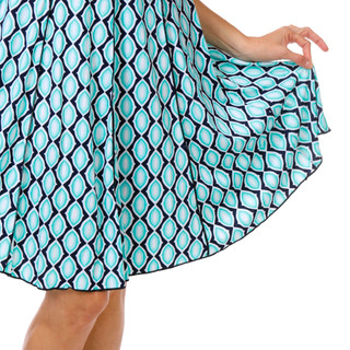 Thumbnail 4: Sami & Jo Women's Knee-High Sleeveless Keyhole Knit Dress 