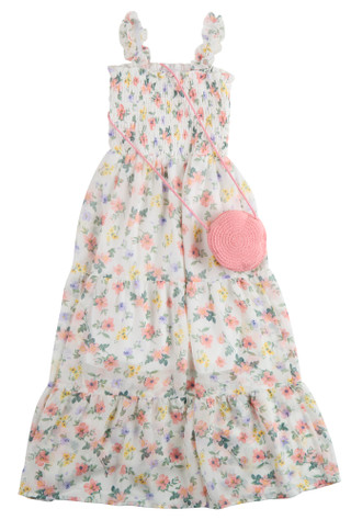 Thumbnail 1: Speechless Big Girls Floral Maxi Dress 