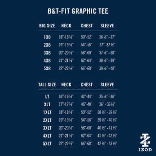 Thumbnail 4: IZOD Men's Big & Tall Trekking Graphic Tee 