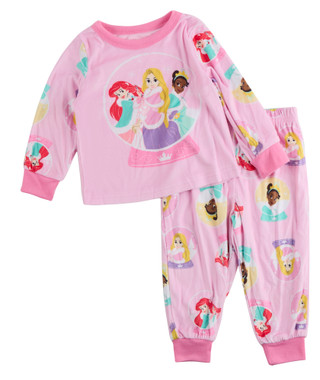 Thumbnail 1: Disney Toddler Girls 2 Pc Princess Pajama Pants Set 