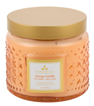 Thumbnail 1: SOY ESSENTIALS 11 oz Orange Vanilla Candle 
