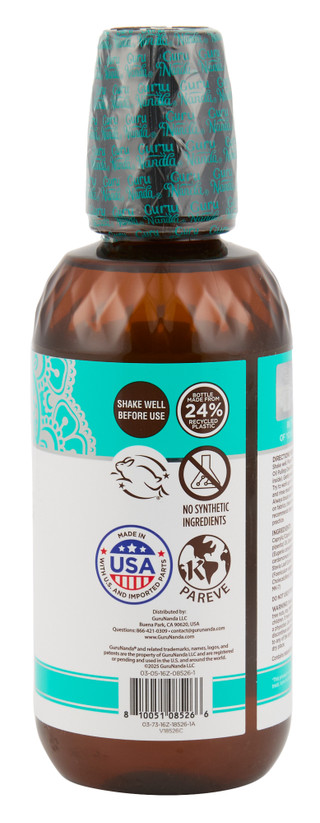 Thumbnail 3: GURUNANDA 16 oz Oil Pulling Oral Rinse  