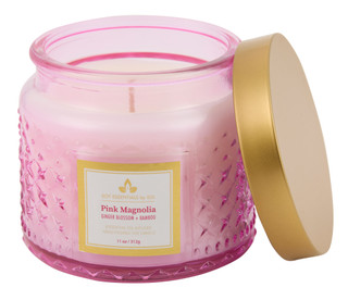 Thumbnail 2: SOY ESSENTIALS 11 oz Pink Magnolia Candle 