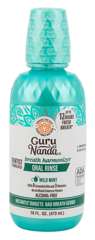 Thumbnail 2: GURUNANDA 16 oz Wild Mint Oral Rinse  