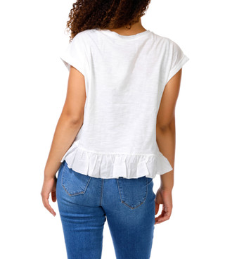 Thumbnail 3: Farmer's Market Women's Short Sleeve Babydoll Top 