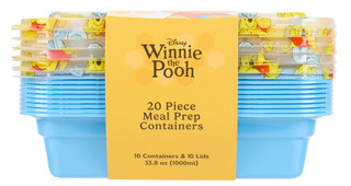 Thumbnail 2: Disney 20 Pk Winnie The Pooh Meal Prep Containers  