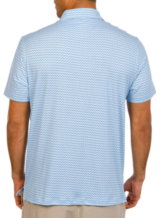 Thumbnail 2: Izod Golf Men's Short Sleeve Printed Golf Polo 