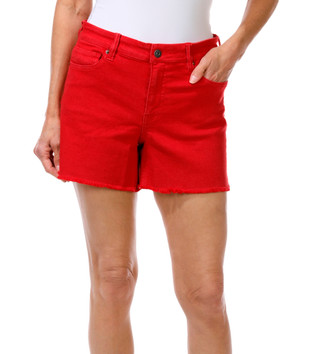 Thumbnail 1: FLAG & ANTHEM Women's Victoria Cut Off Denim Shorts 