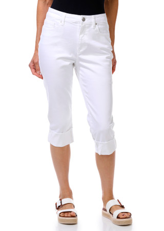 Thumbnail 1: D. Jeans Women's Denim Cuff Capris 