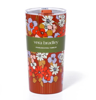 Thumbnail 1: Vera Bradley 20 oz Stainless Steel Tumbler  