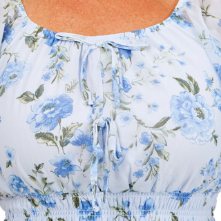 Thumbnail 2: Chenault Women's Short Sleeve Ruffle Tier Dress 