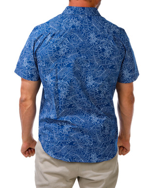 Thumbnail 2: Nautica Men's Tropical Print Button Down Shirt 