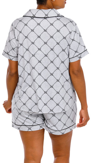 Thumbnail 3: Juicy Couture Women's Plus Pajama Shorts Set 