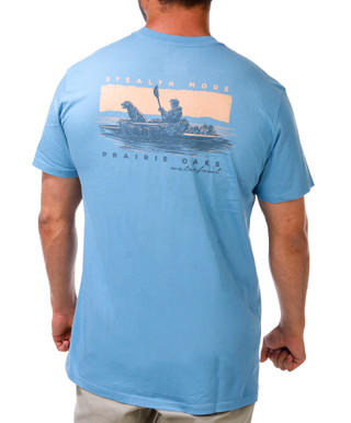 Thumbnail 2: Heybo Outdoors Men's Outdoor Logo Stealth Mode Pocket Tee 