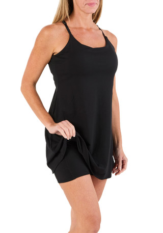 Thumbnail 5: Danskin Women's Skinny Strap Active Dress 