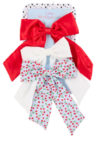 Thumbnail 1: Capelli Girls 3 Pk Hair Bows 
