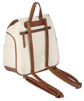 Thumbnail 2: White Mountain Faux Leather Backpack 