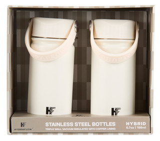 Thumbnail 1: Hydraflow 2 Pk Mini Hybrid Stainless Steel Water Bottles 