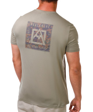 Thumbnail 2: Avalanche Outdoor Supply Men's Outdoor Logo Camo Graphic Tee 
