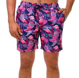 Thumbnail 1: Distortion Men's Flamingo Palms Volley Shorts 