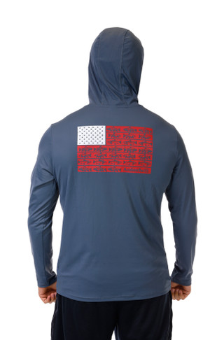 Thumbnail 1: AVALANCHE Men's Long Sleeve Hooded UPF Shirt 